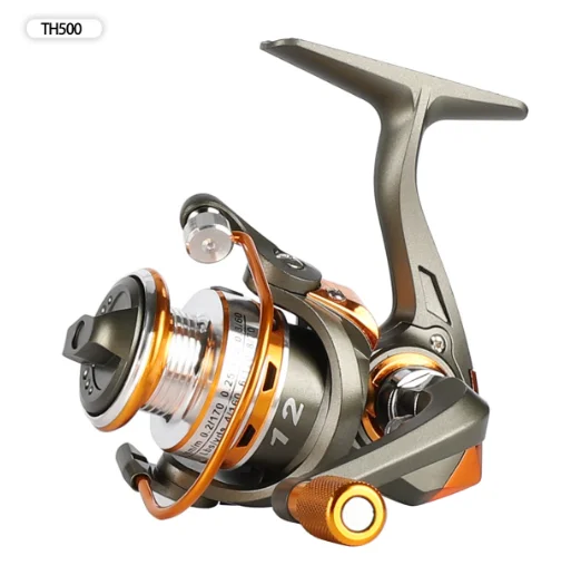 

Goture Ultralight Spinning Reel 8KG Max Drag Size500 Ice Fishing Reel 5.2:1 Saltwater Freshwater mini Reels Carp Fishing Tackle