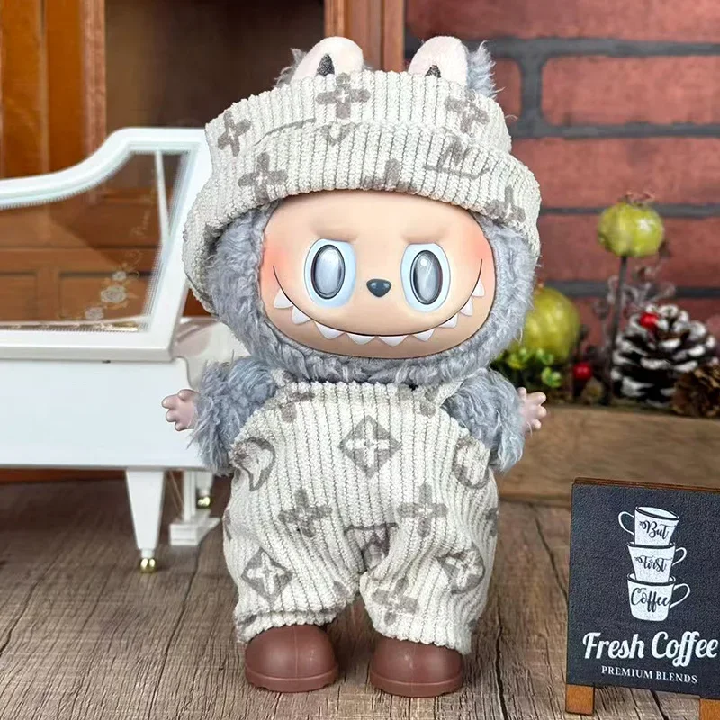 Only clothes: Cute casual style overalls The fashionable and creative dressing of dolls adds a touch of vitality to your dolls