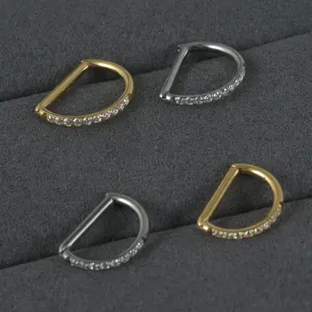 8 最佳銷售 鈦金屬鼻環 - №8