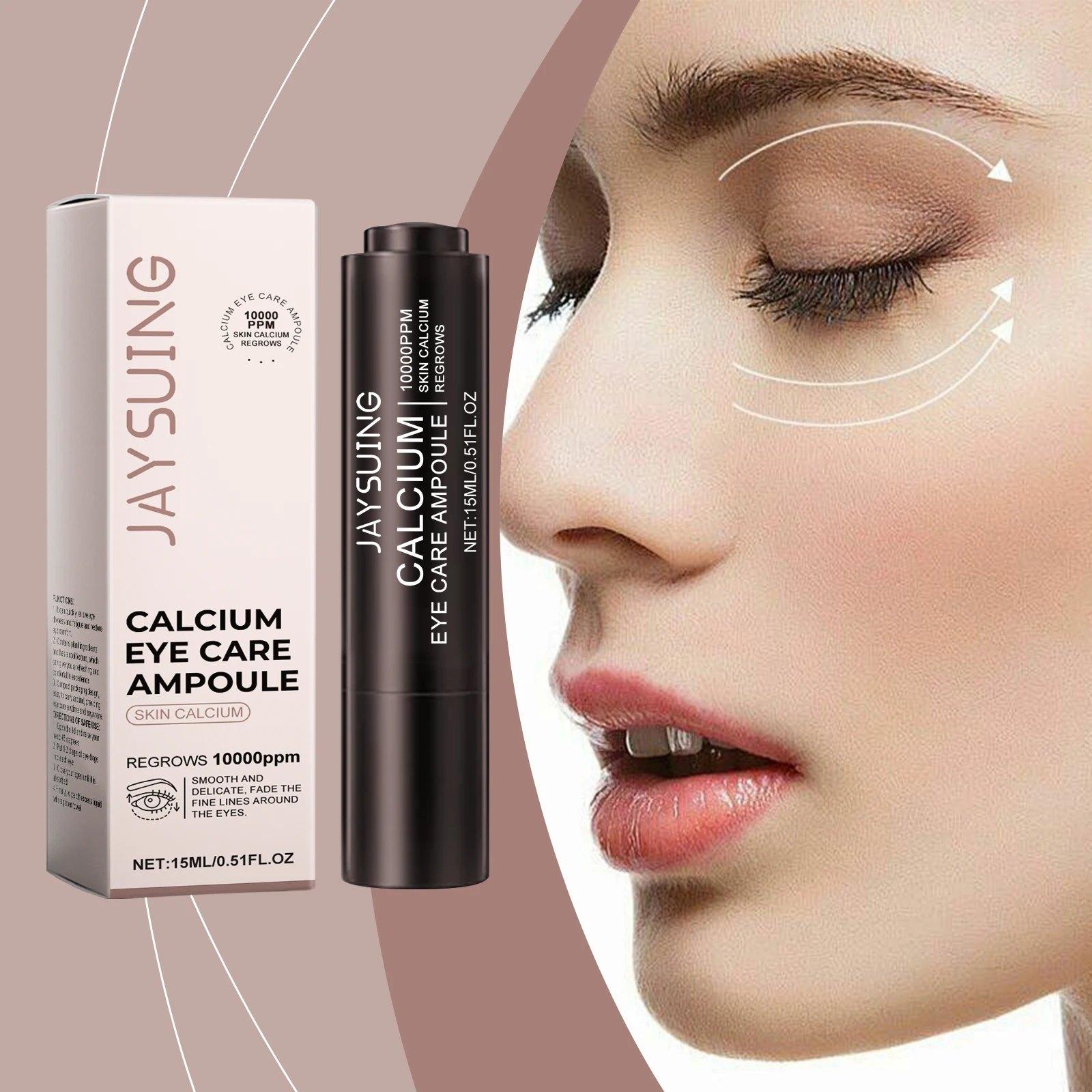 Hyaluronic Acid Eye Moisturizing Essence Improve Skin Sagging Deep Hydration Brighten Inhibit Melanin Production Eye Care Serum