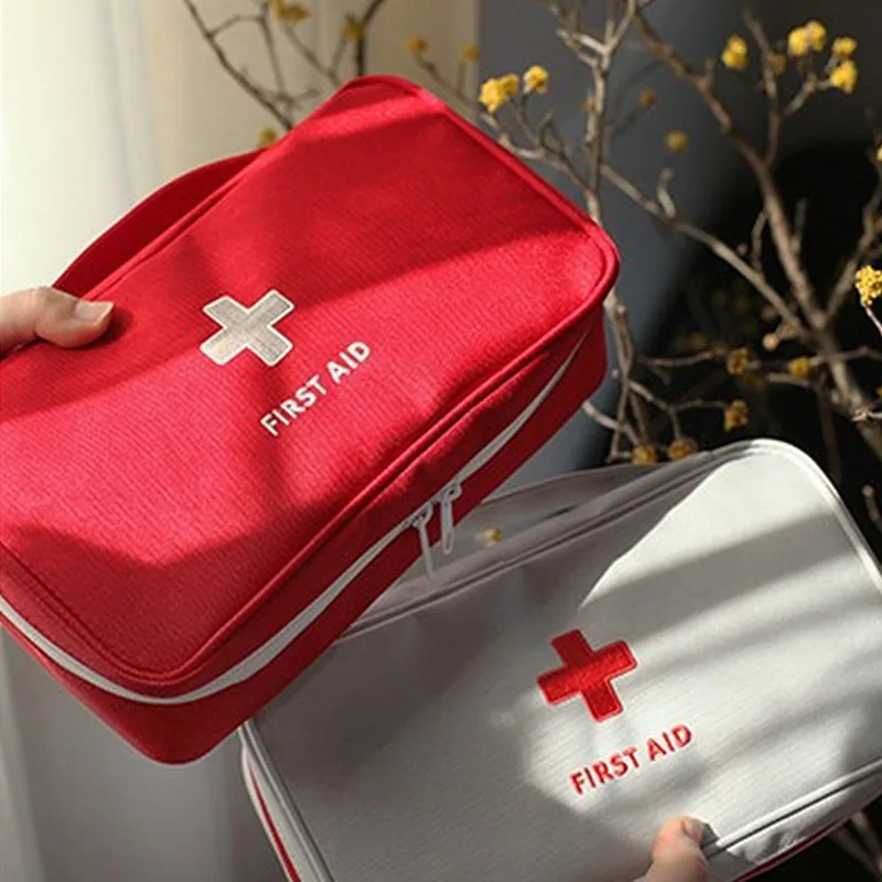 Kit di pronto soccorso casa viaggio all'aperto campeggio escursionismo Mini borsa di immagazzinaggio medica di emergenza vuota custodia di sopravvivenza portatile