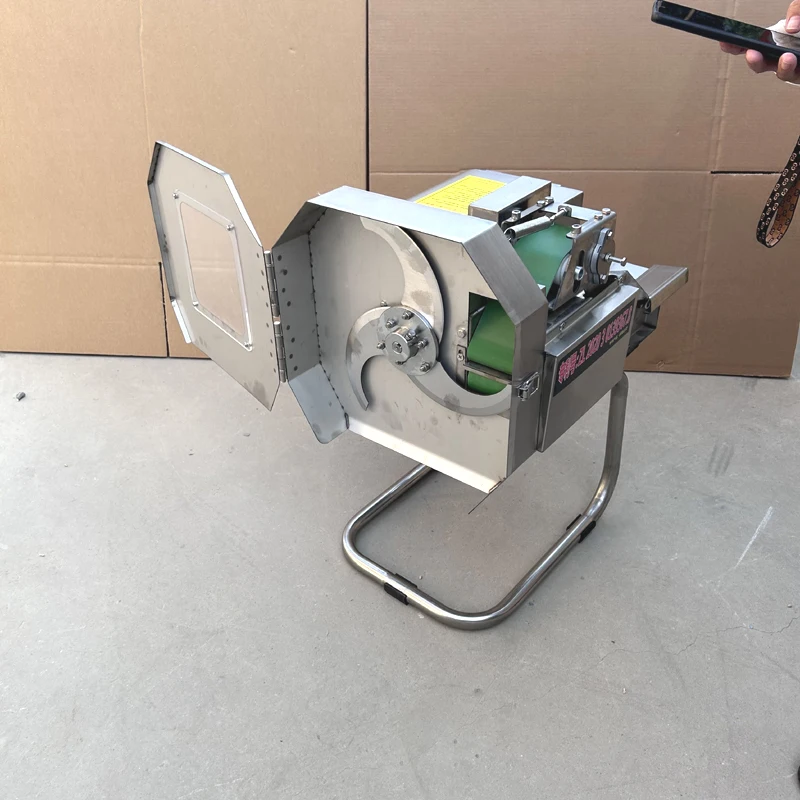 Hete Verkopende Groentesnijmachine Volautomatische Bananensnijmachine Gembersnijder Peperringsnijmachine