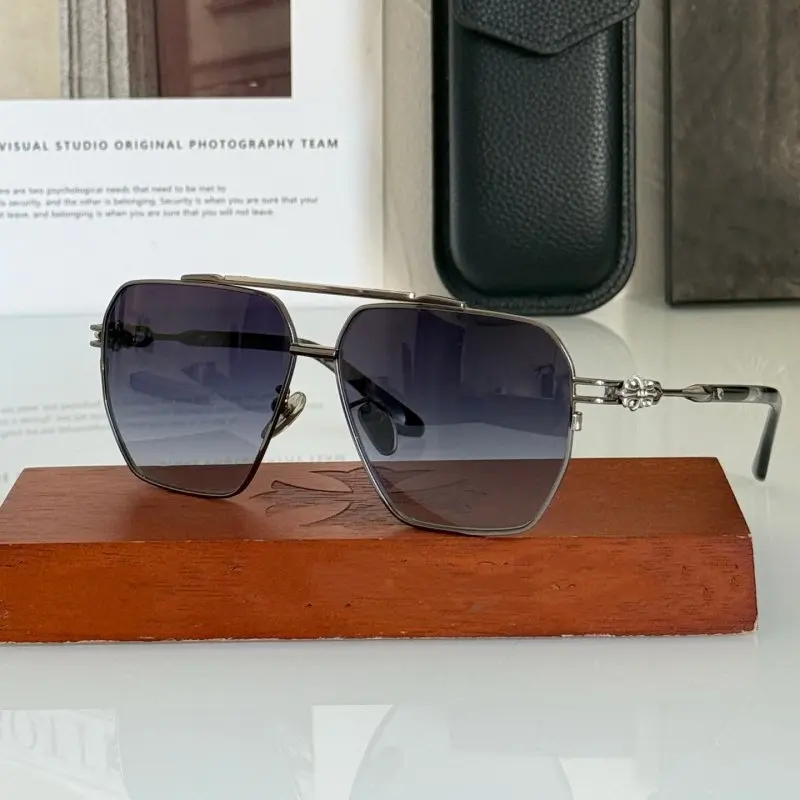 RIPPING SIZE 60-12-148 UV400 Rimless Pilot Style Luxury Sunglasses for Men and Women High Quality Designer Sun Glasses
