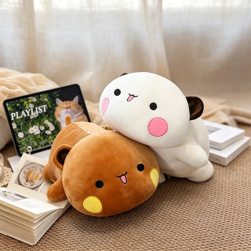 

New 70cm Cute Bubu & Yier Cartoon Plush Toy Fluffy Sleep Pillow Anime Stuffed Animal Bolster Valentines Present for Girlfriend