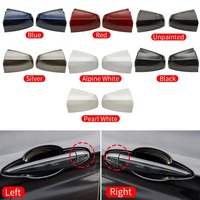 Car Exterior Door Handle Lock Key Hole Cap Cover For BMW X1 X2 X5 X6 F15 F16 F48 F39 F45 Black White Painted 51217396544