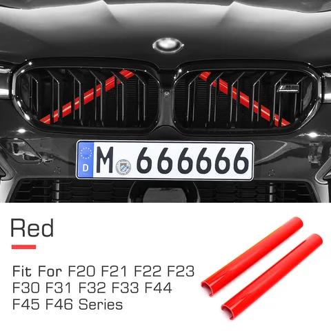 2 Шт. Накладки На Решетку Радиатора BMW F20 F21 F22 F23 F30 F31 F32 F33 1 2 3 4 Серии