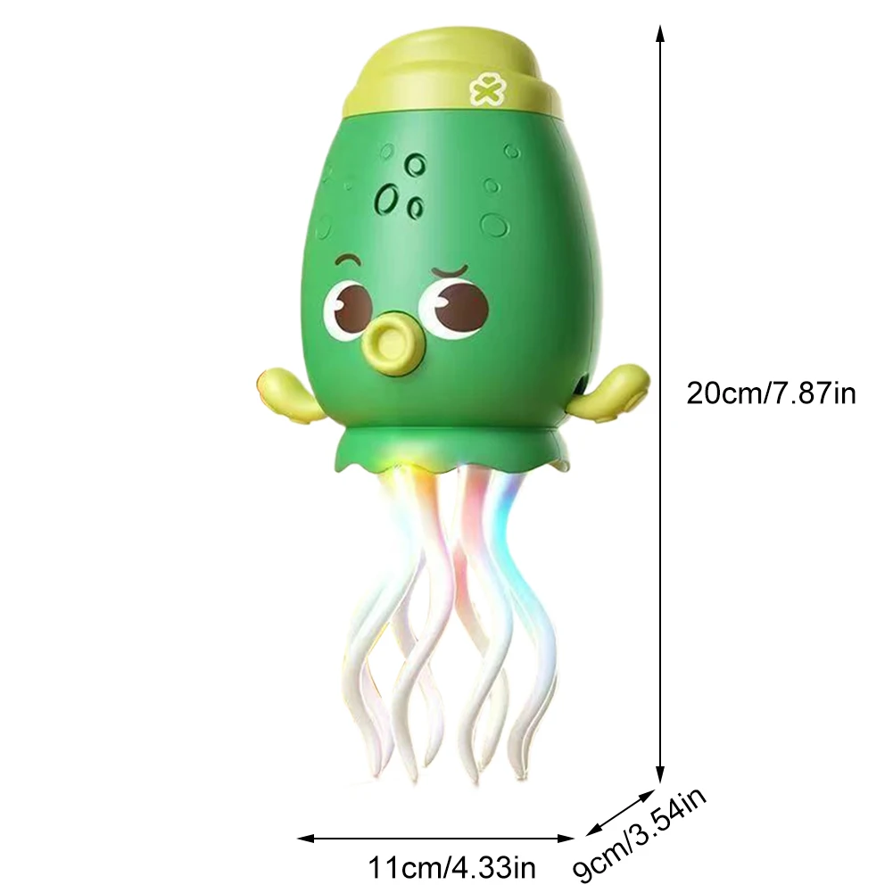 Polvo de dança elétrica com luzes rastejando polvo interativo tipo c cabo sensor de obstáculo polvo para educação brinquedo da criança