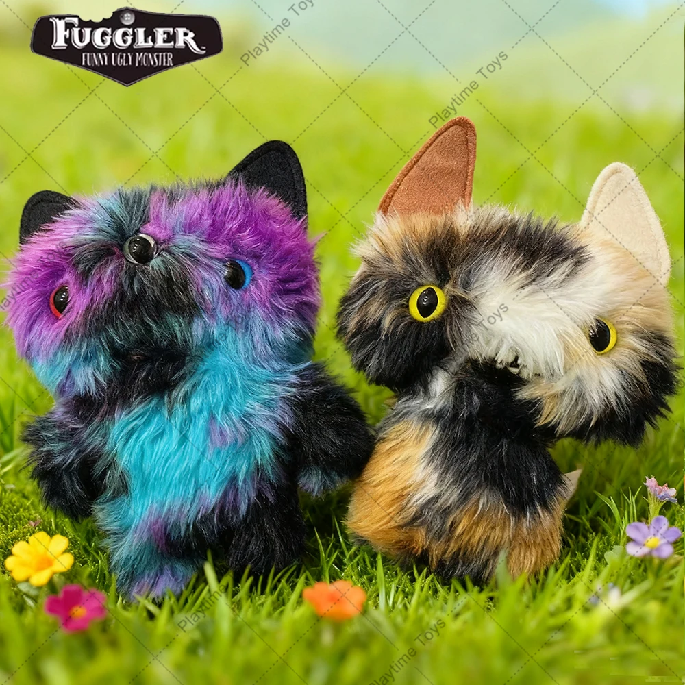 

Fuggler Butt Pet Ugly Monster Series Original Plushies Doll Reindeer Rabbit Puppy Hairless Tricolor Cat Toy Christmas Gift