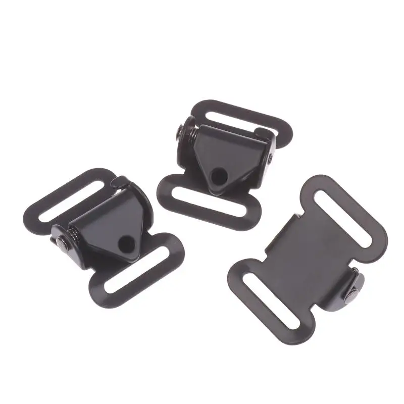 Outdoor Tactical Sling Belt Quick Release Cam Buckle Spring Loaded Slide Buckle Hardware for 25mm Webbing