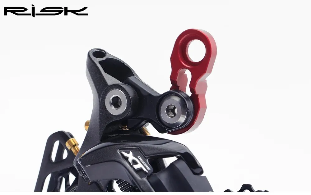 RISK Fahrrad-Schaltaugenverlängerung für Rennrad und Mountainbike – Adapter für Schaltaugen – Detail 12