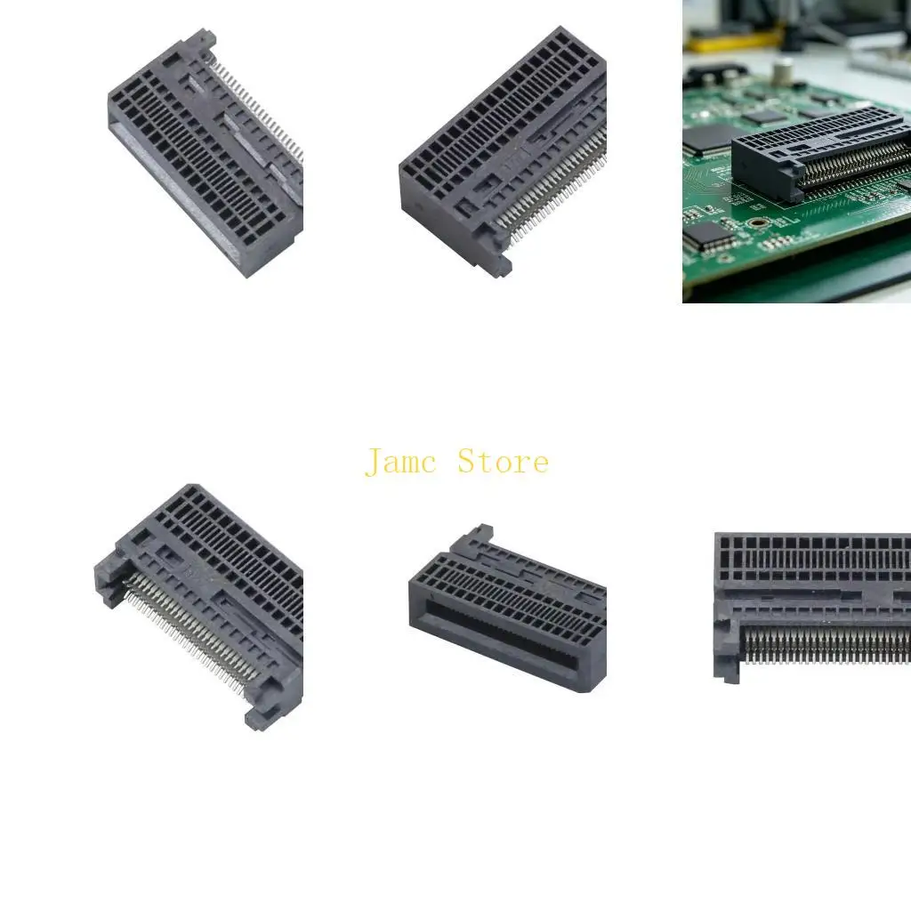 LX0B PCIE GenZ 56Pin Connectors Clamp Type For Servers Storage AI Module