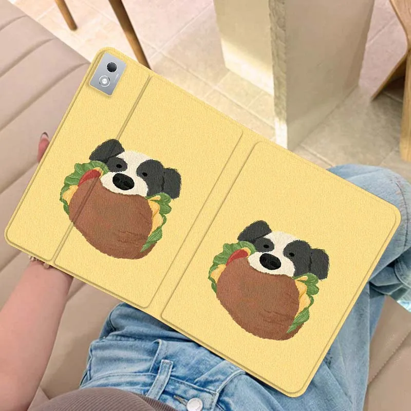 

Anime Bear Dog Cute For Legion Xiaoxin Pad Y700 K10 M10 P11 K11 Pro Plus 10.6 11.5 Inch 2021 2023 2025 Tablet Case