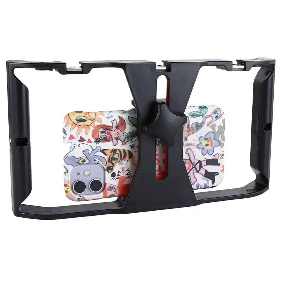 

Mobile Live Supplies Mobile Phone Hand Grip Smartphone Video Rig Video Camera Cage Cage Stabilizer Film Making Rig