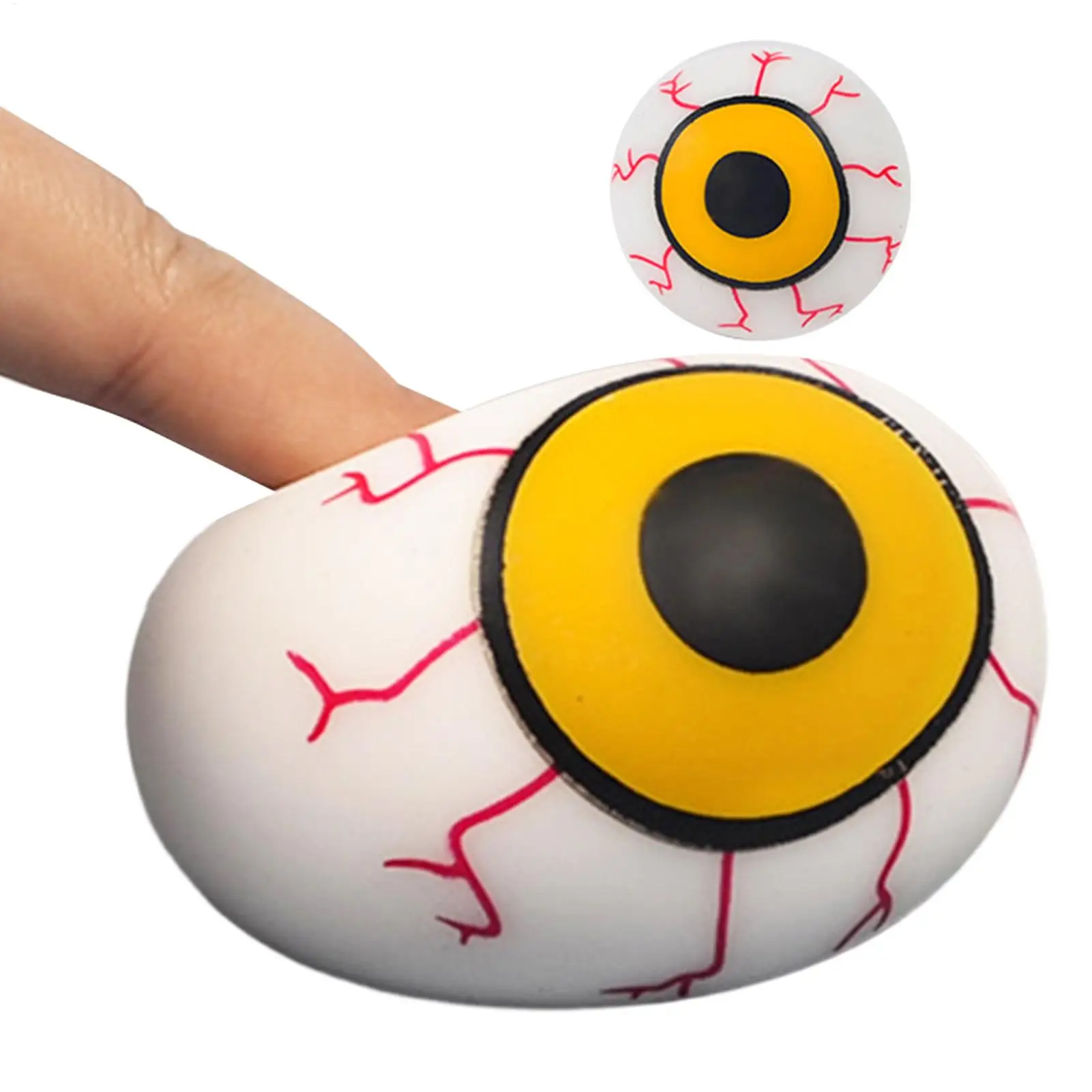 Stress Balls for Adults Eyeball Sensory Game Halloween Horror Kids Stress Ball for Students Kids Adults Teens Calming Relaxation