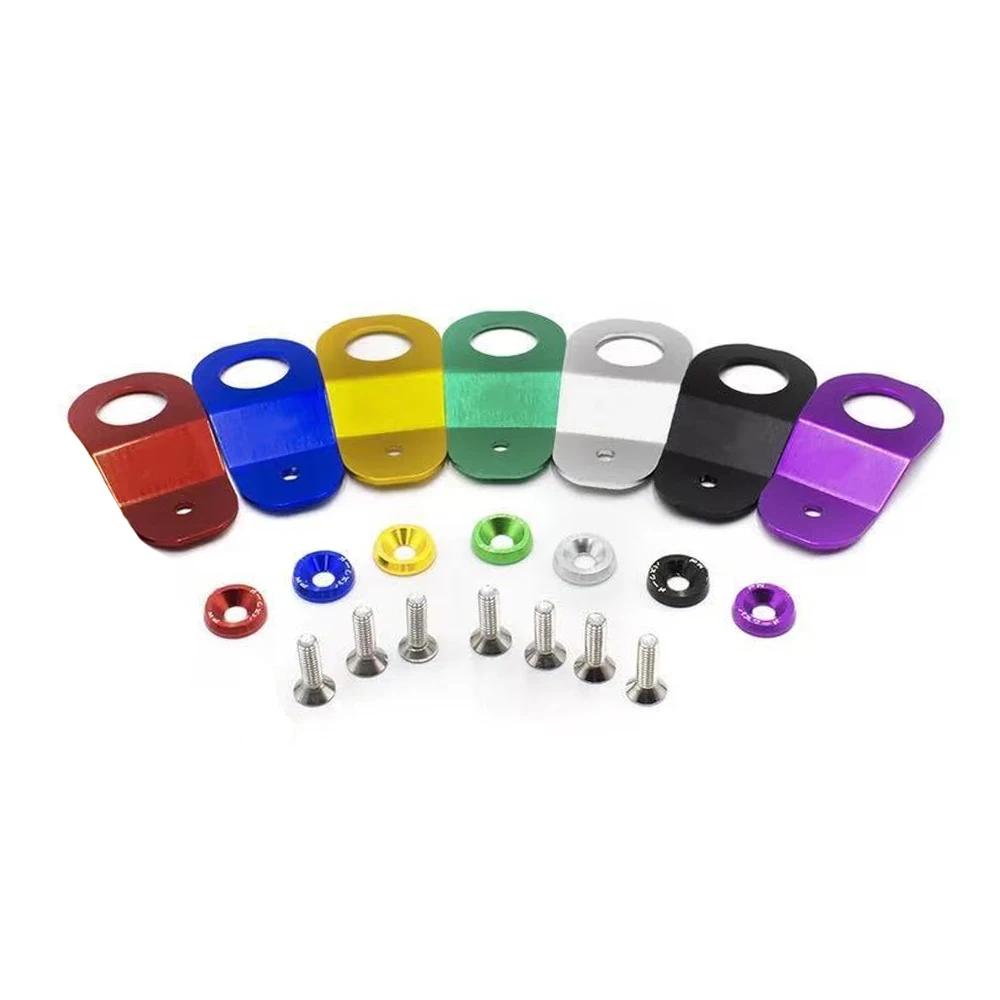 Aluminum Car Water Tank Bracket Water Tank Buckle Kit for Honda Civic Heat-Resistant Temperature Radiator Support Modified Parts