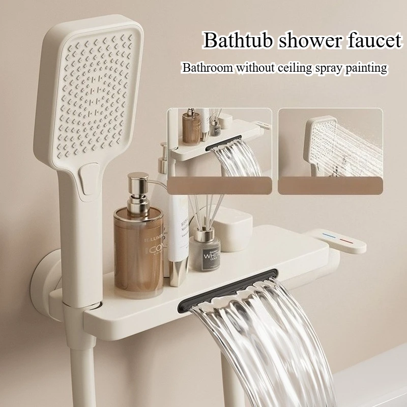 

Смесители для горячей и холодной воды для ванны, душ без крыши, настенный ручной душ для ванной комнаты.