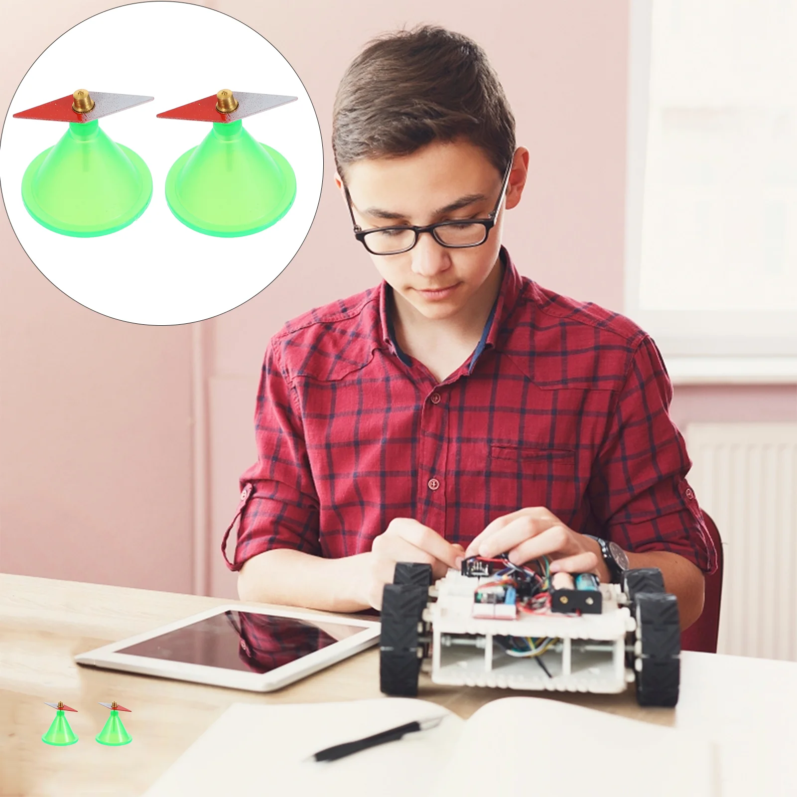 Primary School Teaching Equipment Magnetic Field Demonstrator Tool Prop Instrument Showing Teacher Diamond Compass