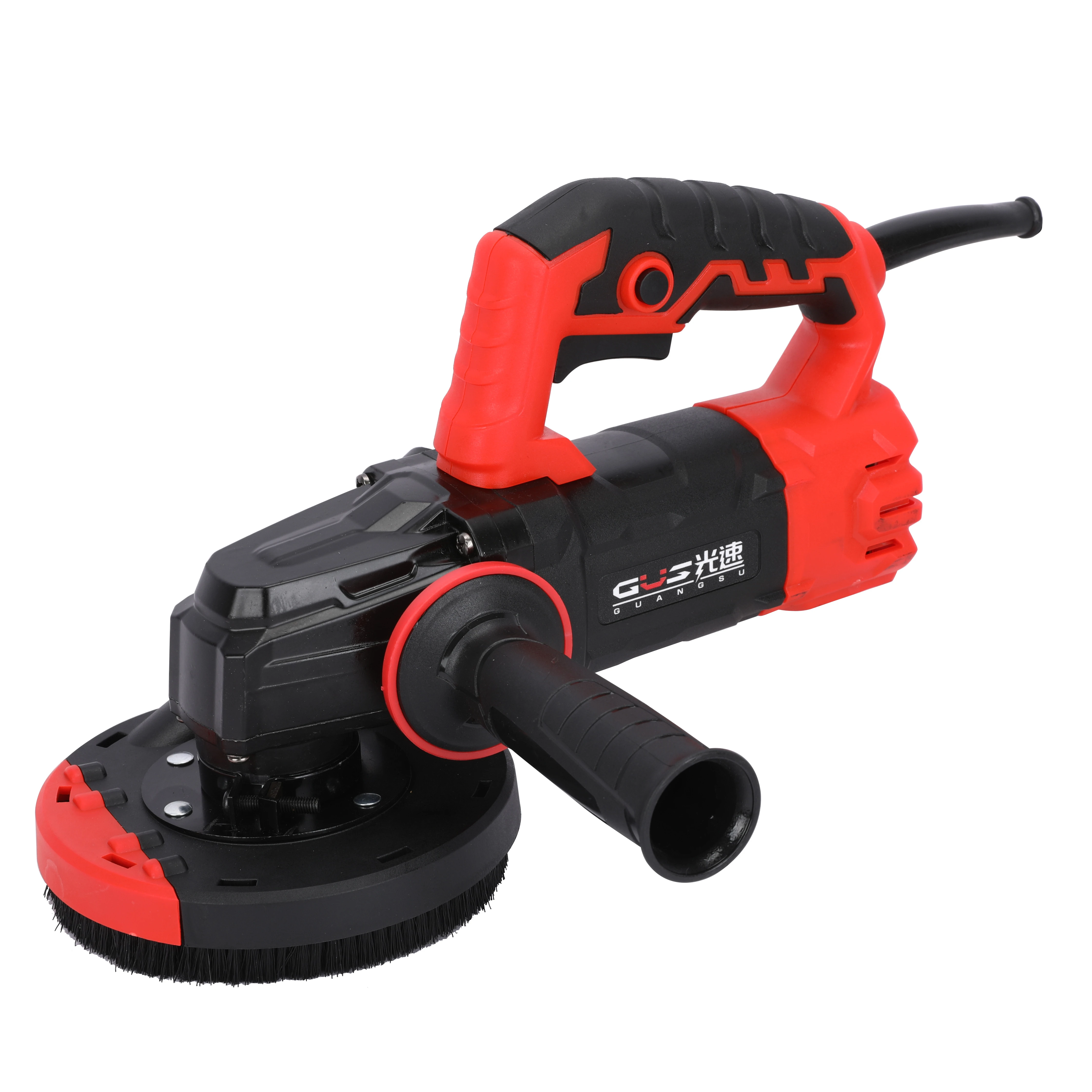 آلة صنفرة الحوائط الجافة المحمولة الكهربائية بدون غبار آلة التخشين المحمولة باليد