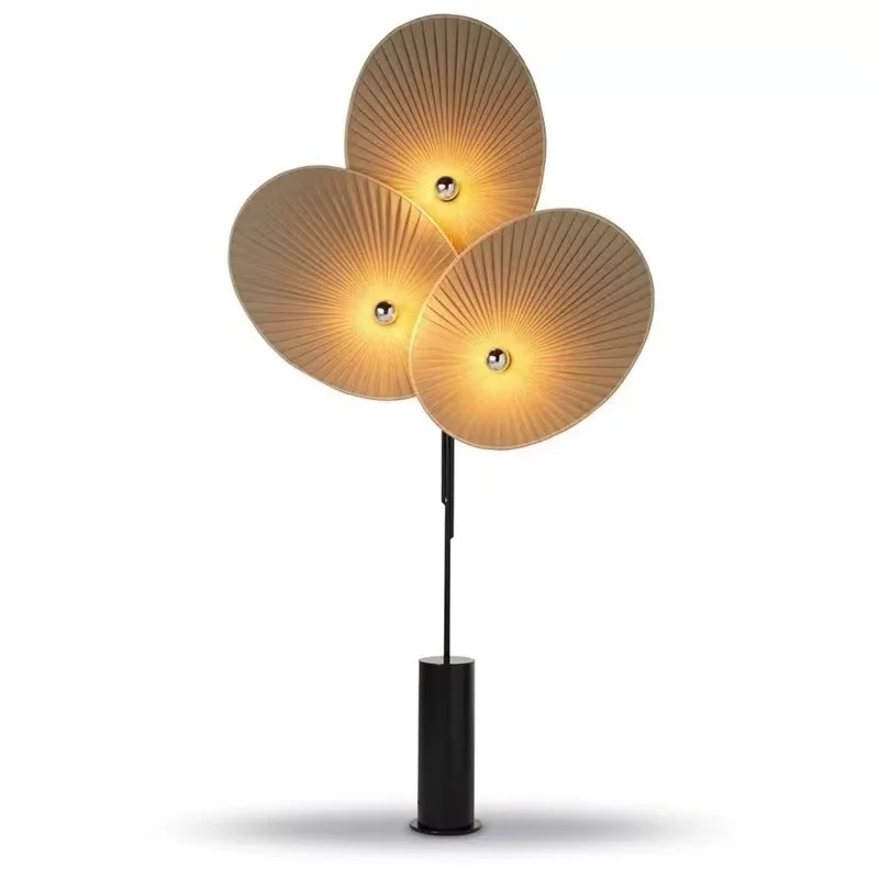 مصباح أرضي جديد متعدد الألوان من القماش لعام 2025، قابل للتعتيم، إضاءة غرفة المعيشة LED، مناسب لتزيين المكاتب، مصباح لامع