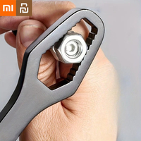 Xiaomi Youpin Universal Double Ended Wrench Self-Tightening 8-24mm Screw Repair Wrench Double-Headed Ratchet Spanner Adjustable
