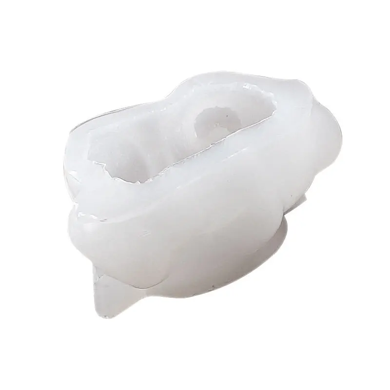 Lion Dance Bear Hanging Cup Ice Cube Mold Silicone Ice Tray Creative Home Ice Maker for Coffee Milk Tea