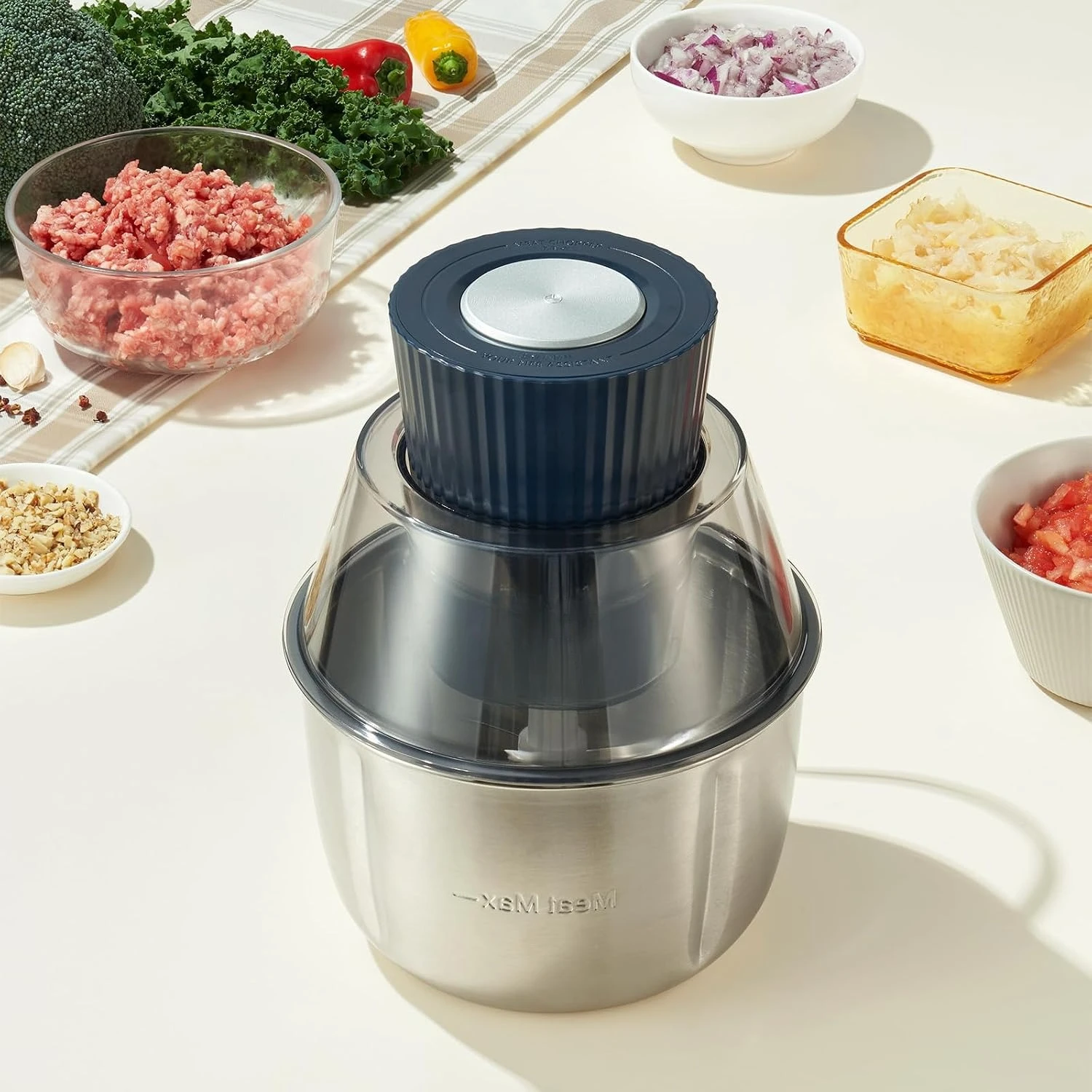 Food Processor Copper Compact Size Copper Motor All Season Classic