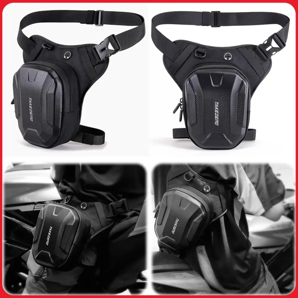 

Motorcycle Drop Leg Bag Waterproof Motorcycle Leg Side Bag Adjustable Bicycle Thigh Belt Bag for Outdoor Sports Ride