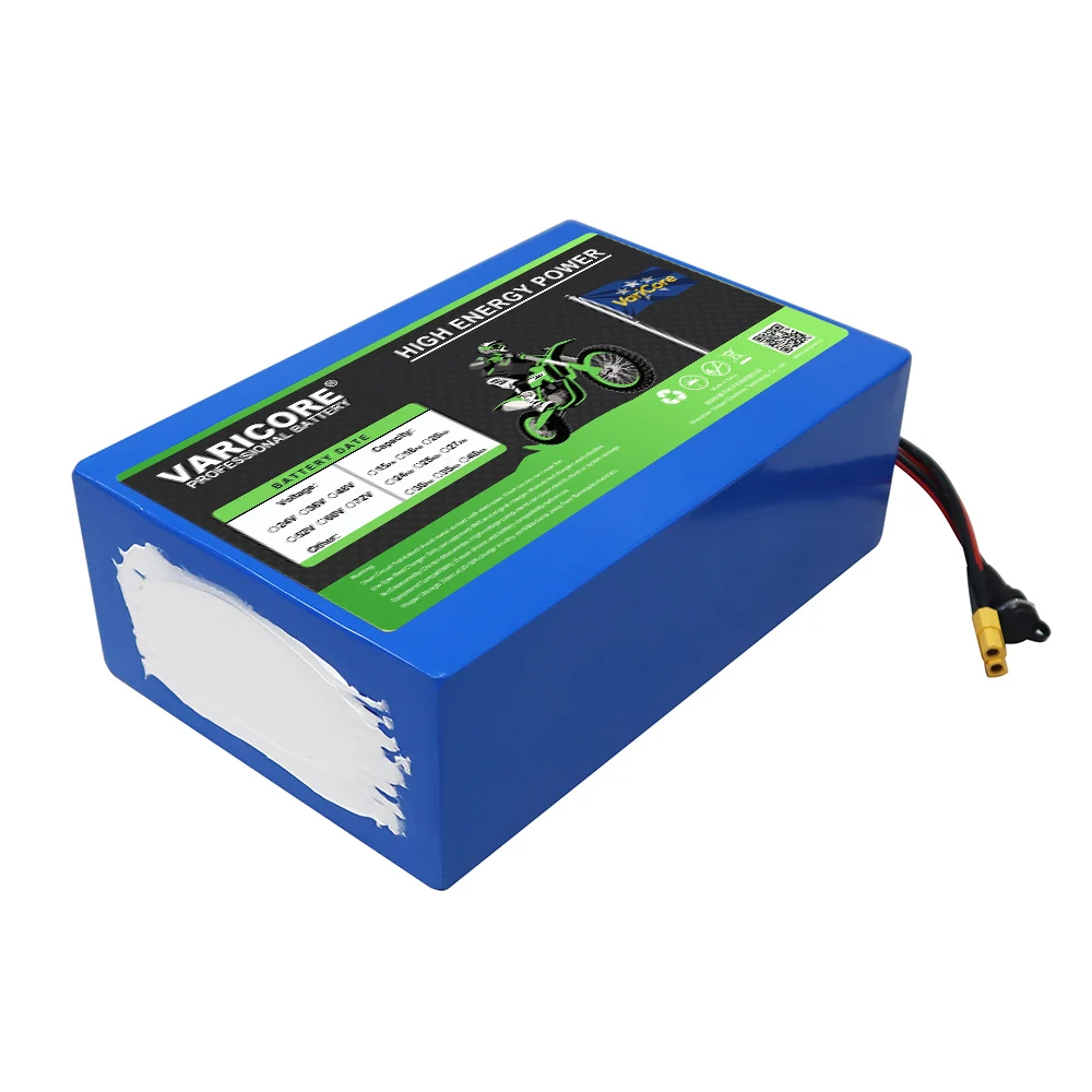 VariCore 36V 30Ah 10s6p 21700 Lithium Battery Pack 42V 500w 800w 1000w 1200w 1500w Batteries Cell Built in BMS