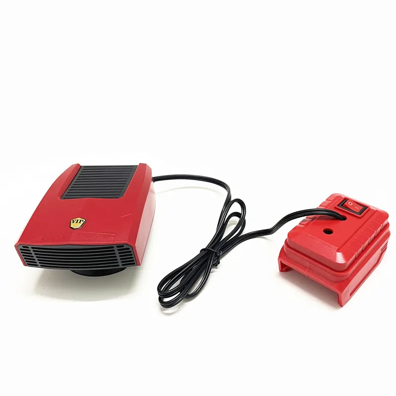 Cordless Electric Heater Dual Use Lithium Heater Car Mounted Outdoor Heater Warmer Machine Fit For Milwaukee 18V Battery