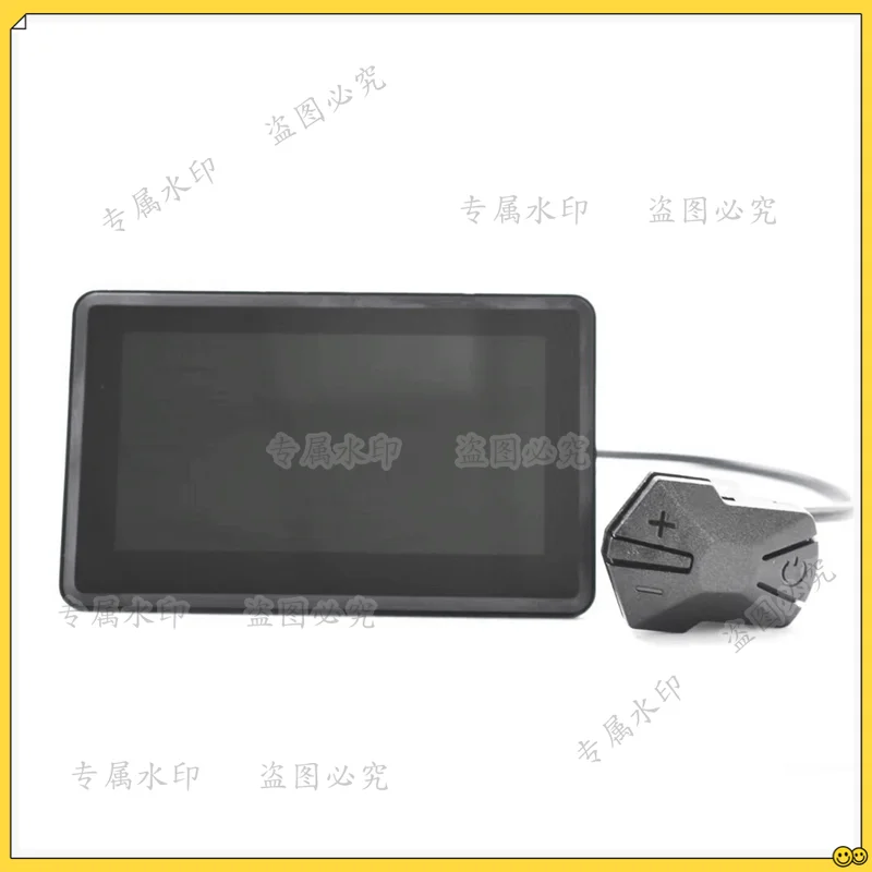 H6C Electric Bike LCD Display Meter 24V-60V E Scooter LCD Panel Color Screen with USB UART for Electric Bike(5PIN) LYZ
