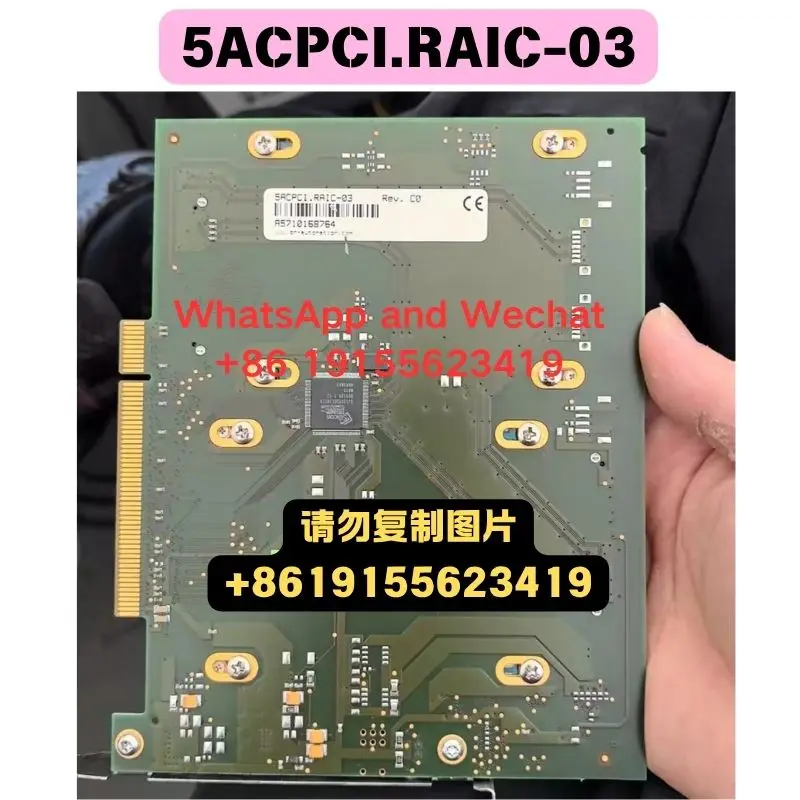 Used OEM disassembled parts 5ACPCI.RAIC-03 board card Functional test OK Quick delivery