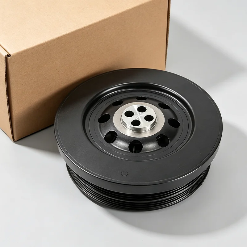 11238511371 Vibration Damper Crankshaft Pulley For 2009-2013BMW X5 335d