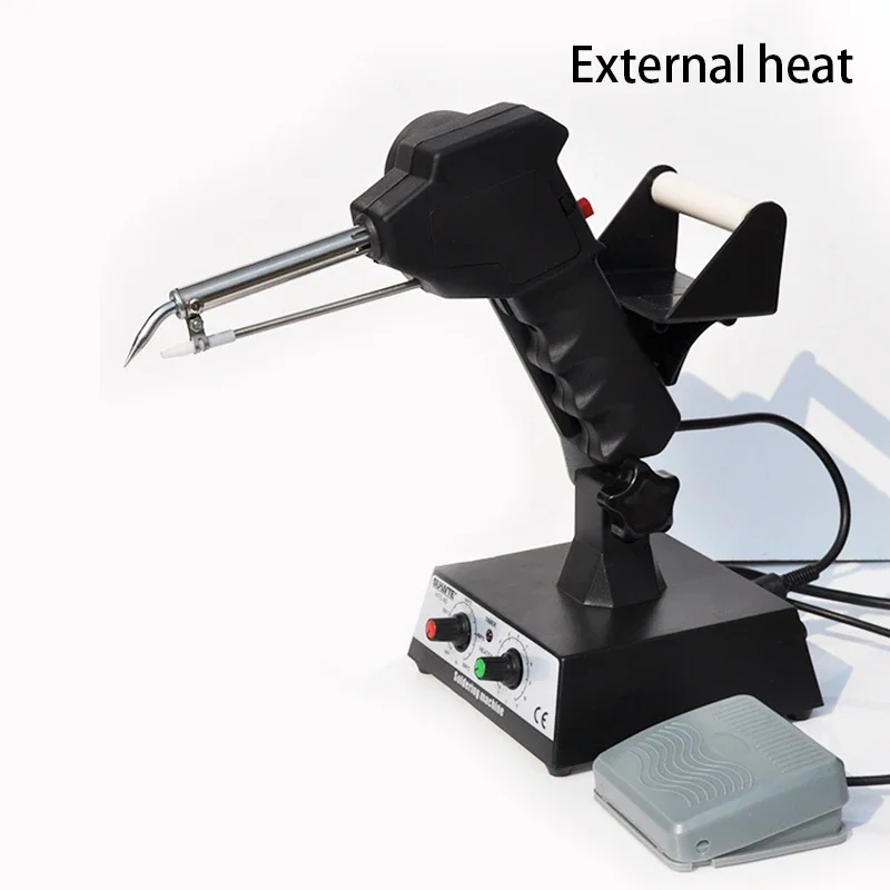 Adjustable constant temperature electric soldering iron foot pedal automatic soldering station spot welding machine