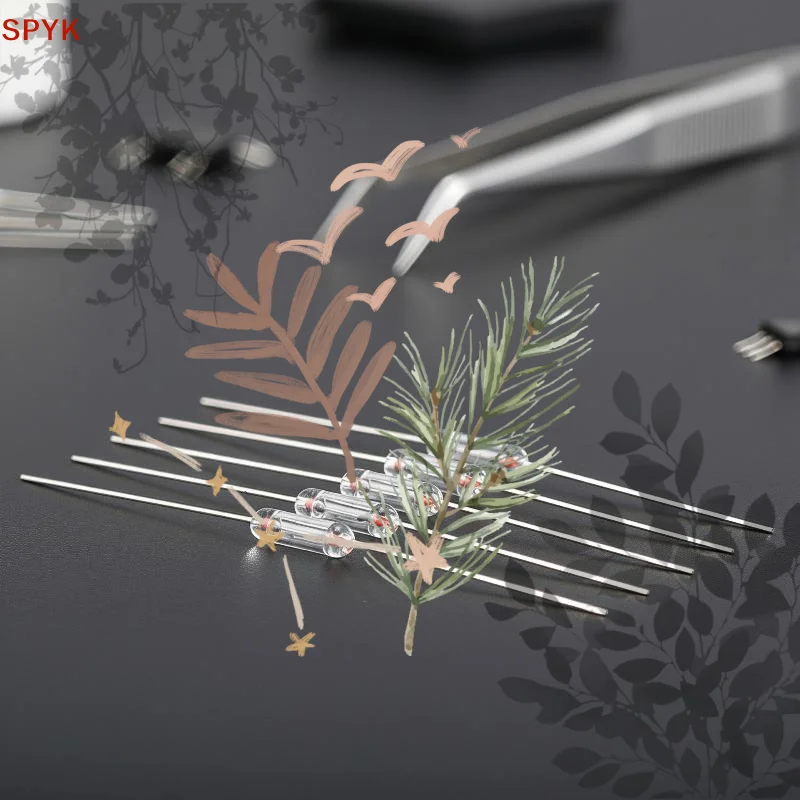 200PCS 3*10mm 0.5A/1A/2A/3A/5A Axial Fast Glass Fuse With Lead Wire 3*10 0.5A 1A 2A 3A 5A