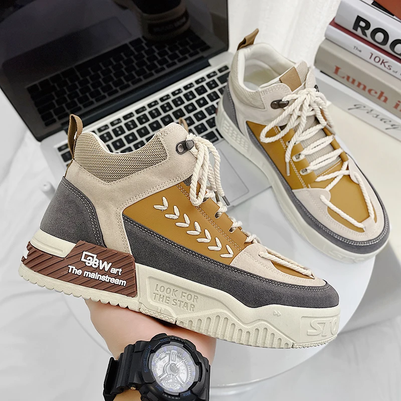 

New Men Running Shoes Breathable Outdoor Sports Shoes Lightweight Sneakers Running Shoes Comfortable Athletic Training Footwear