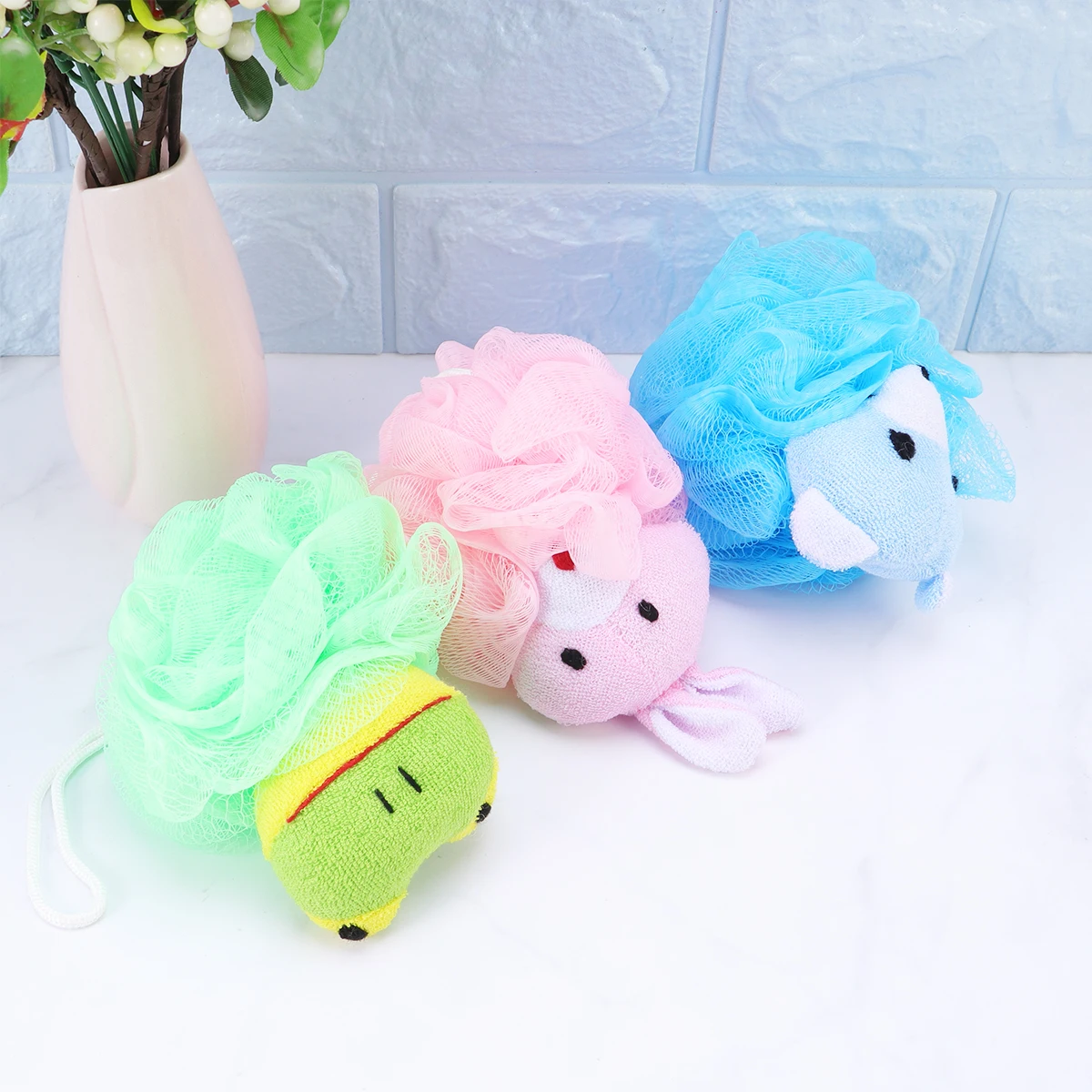 

bath ball cartoon bath ball bath flower mesh shower ball mesh puff