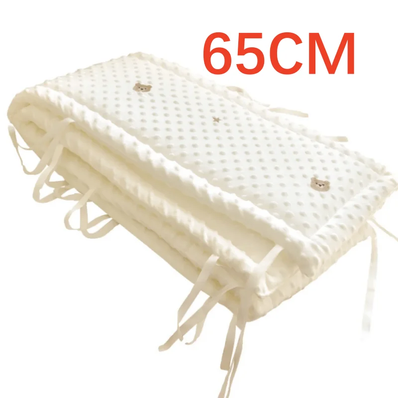 Babybedbumper in de wieg Dikke zachte kinderbedbescherming Afneembare wiegbeschermer Kinderkamerdecoratie Laat aangepast formaat toe