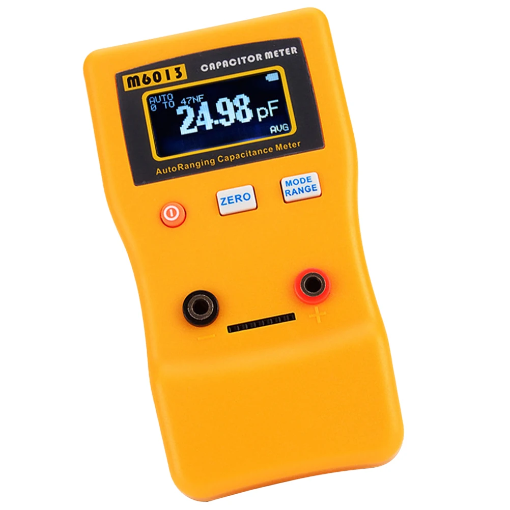 

1pcs Digital Capacitor Tester High Precision Auto Range M6013 Portable Meter Measure Electronic Components Tool