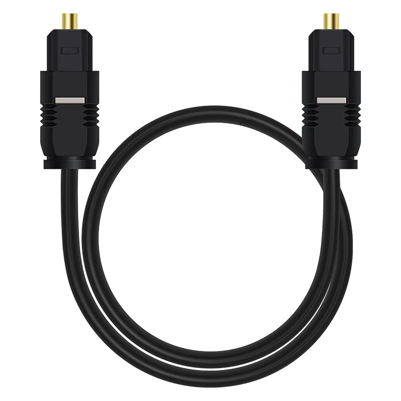 Audio Cable Fiber Optic Audio Cable Digital Fiber Optic Connection  OD2.2 Speaker Cable Stable Stereo
