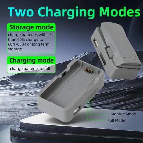 Imagen 2 del producto Centro de Carga de Batería para DJI NEO 2, Caja de Carga Rápida, Estuche de Carga Portátil para Accesorios de Dron DJI NEO 2