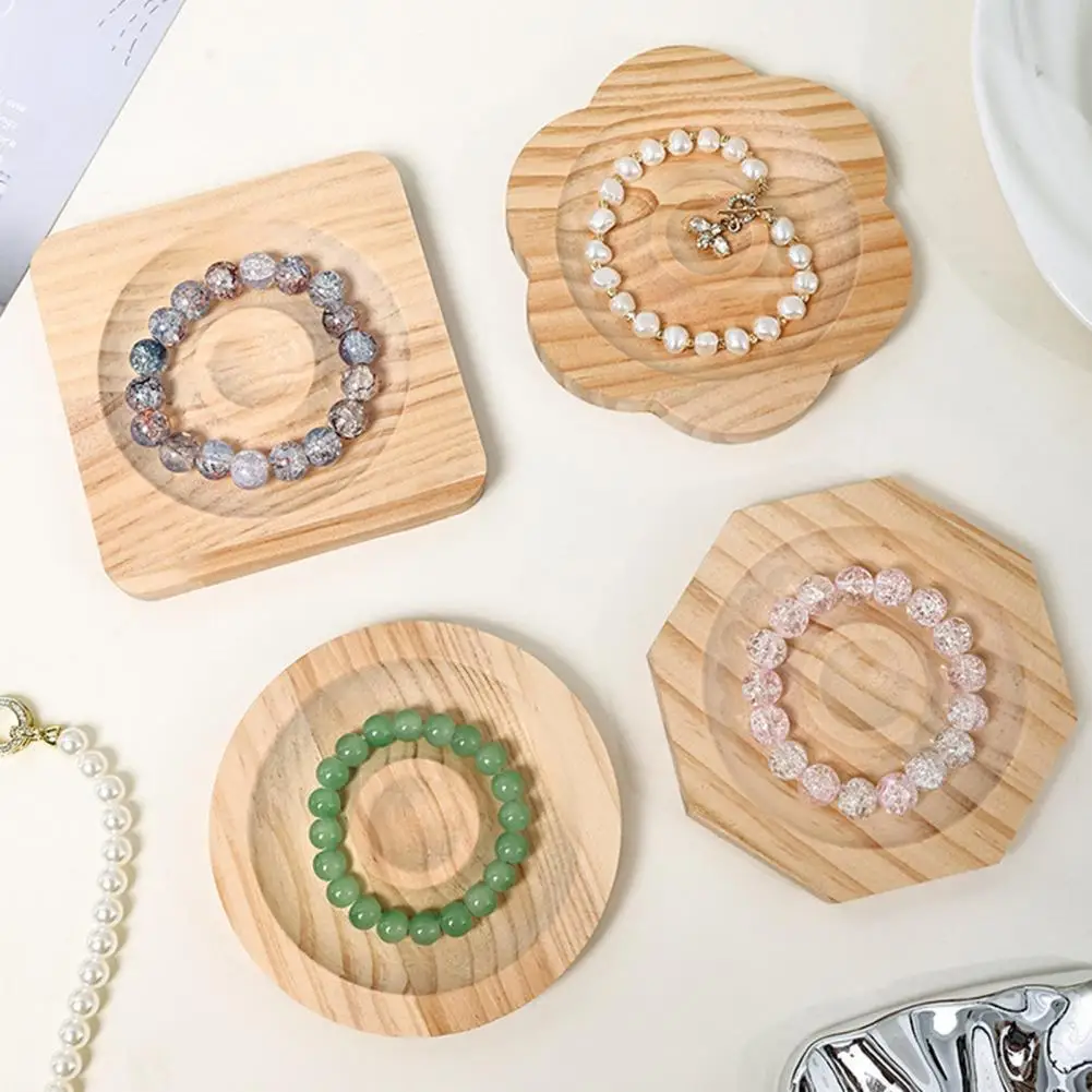 

Wooden Bracelet Display Tray Wooden Bracelet Bead Board Jewelry Design Organizer Tray Beaded Bracelet for Crafting for Bracelets