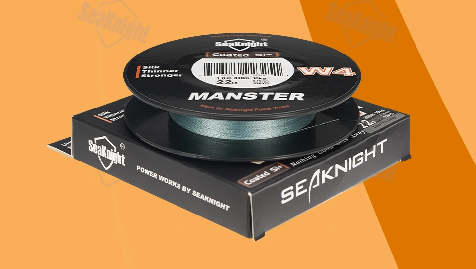 SeaKnight Brand W4 Serie Ultra-dünne 4-Strang-Angelschnur 300M 500M Stärkere UV-beständige Salzwasser-resistente Si+beschichtete Geflechtschnur – Detail 12