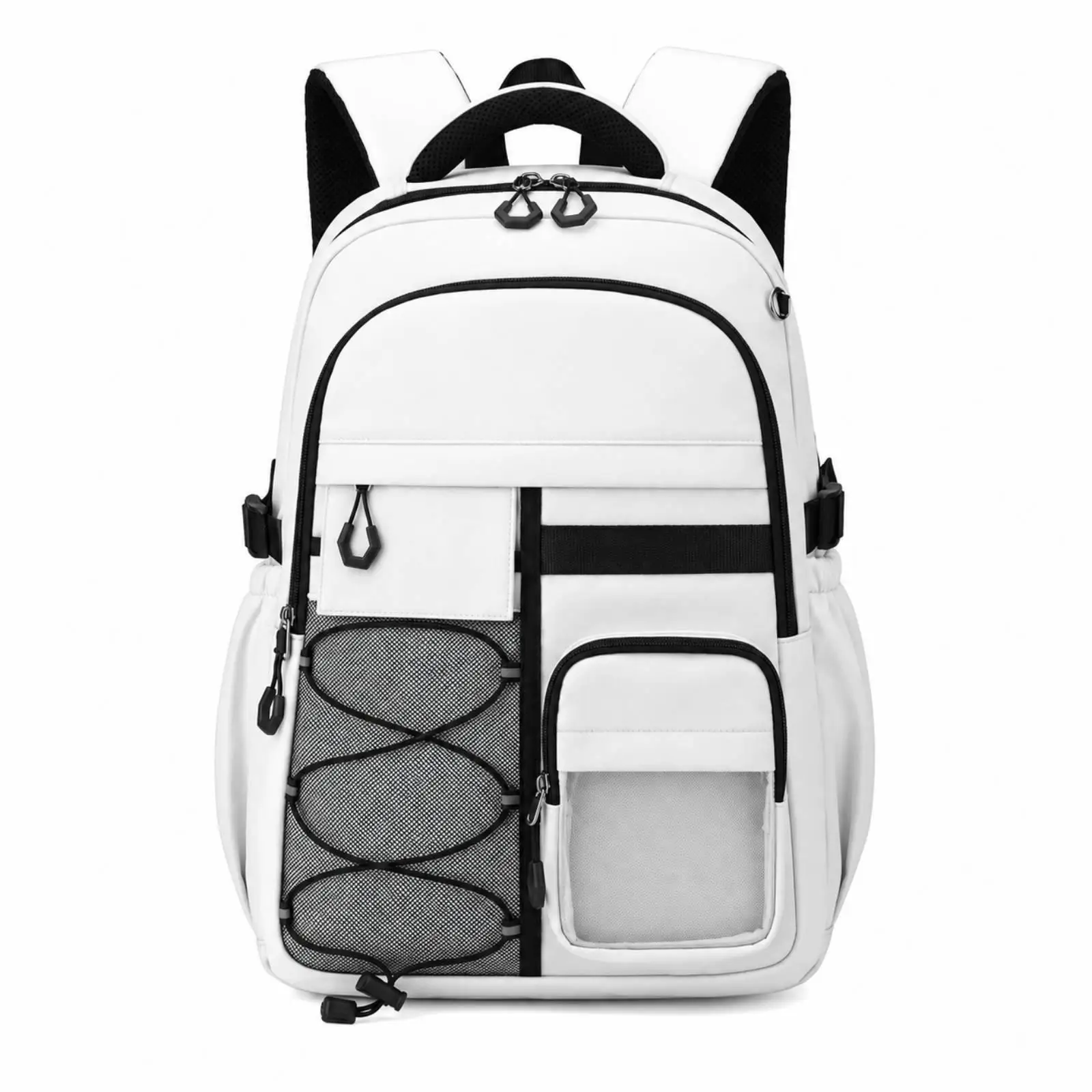 Elementary Student Backpack Book Bag Rucksack with Twin Shoulder Straps and Open Side Pockets for School Kids