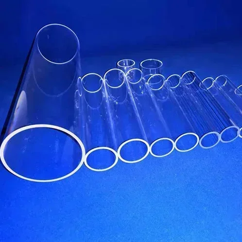 Quartz Capillary Tube  OD48*ID46*L227mm/Silica Single-Bore Glass Capillary Tube/High Temperature Glass Tubes