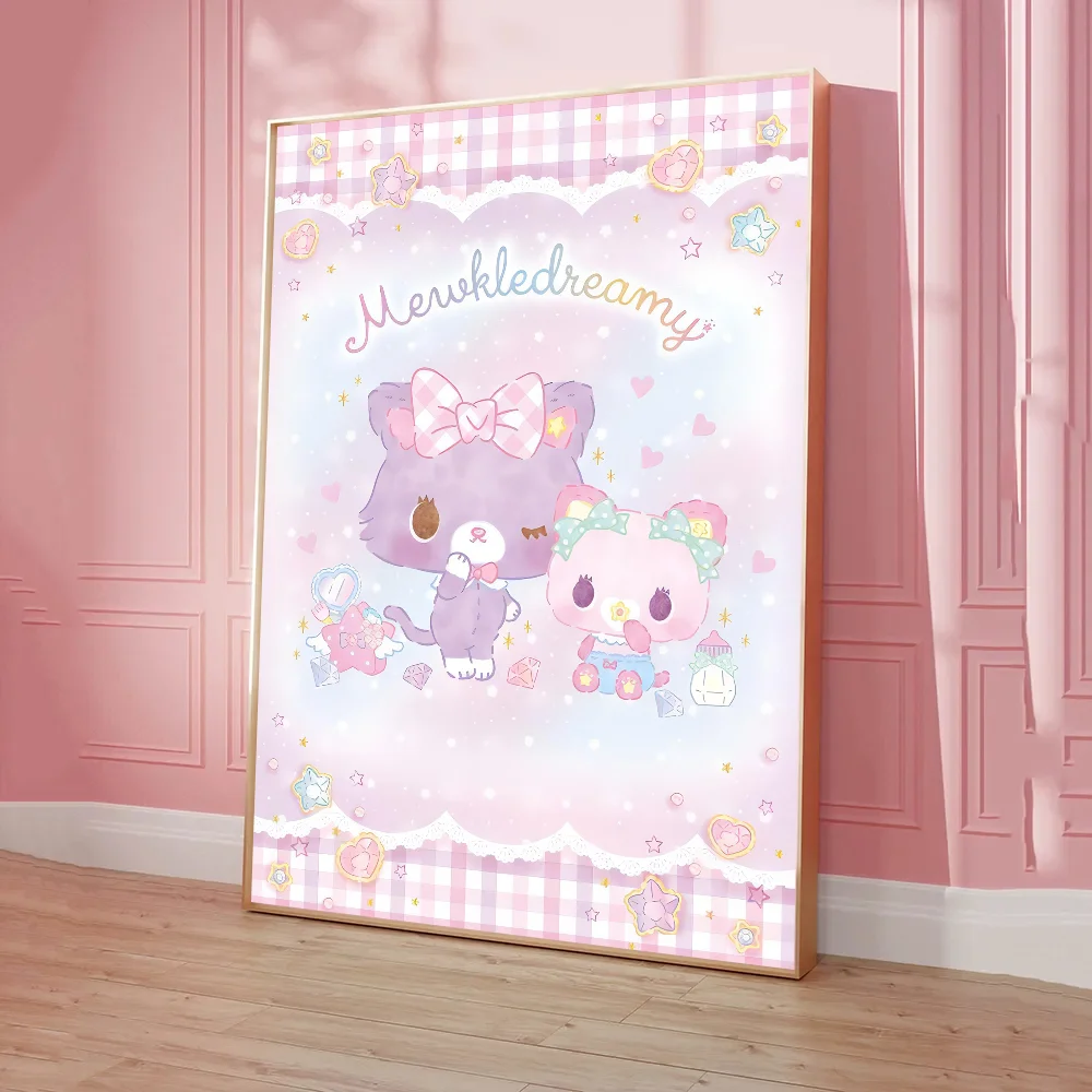 1pc Sugarbunnies Anime Poster Sticky Posters Retro Kraft Paper Sticker DIY Room Bar Cafe Aesthetic Art Wall Painting