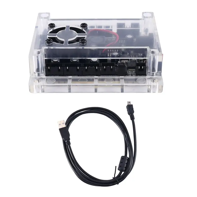 [ABFI!】 1 PCS 3-Axis Control Board GRBL 1.1 USB Port Integrated Driver With Offline Controller Parts Accessories For 3018 Laser
