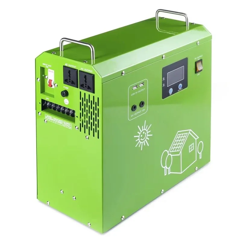 Solar Power System 300W 500 W 1000W 1500 W 2000W Portable Solar Generator 3000W