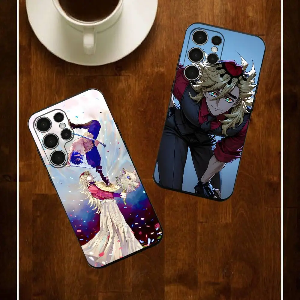 

Anime D-doumas Cute Phone Case For Samsung S24 25 23 22 21 20 Plus Ultra 5G Lite Shockproof Cover