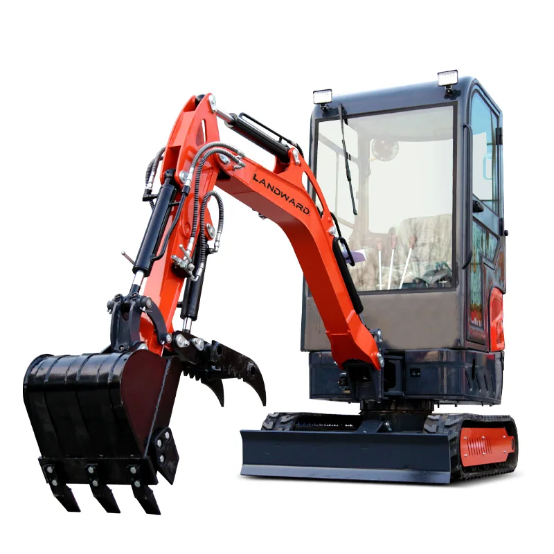 

High Quality Crawler Mini Digger Wholesale 1000 KG Small Home Construction Crusher 1.6 Ton Kubota Excavator Engine Customized