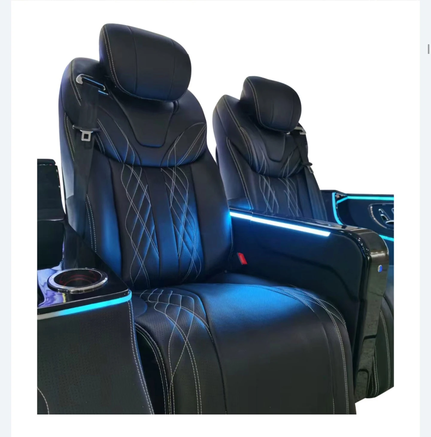 الصين مصنع مخصص كاديلاك إسكاليد VIP مقعد السيارة مخصص الأسود رانجلر تويوتا هايلاندر مقعد كهربائي فاخر مع مسند الذراع #3